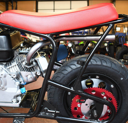 3-Stage Center-Exit Header Pipe – 196cc / 212cc Mini Bike / Predator Engine